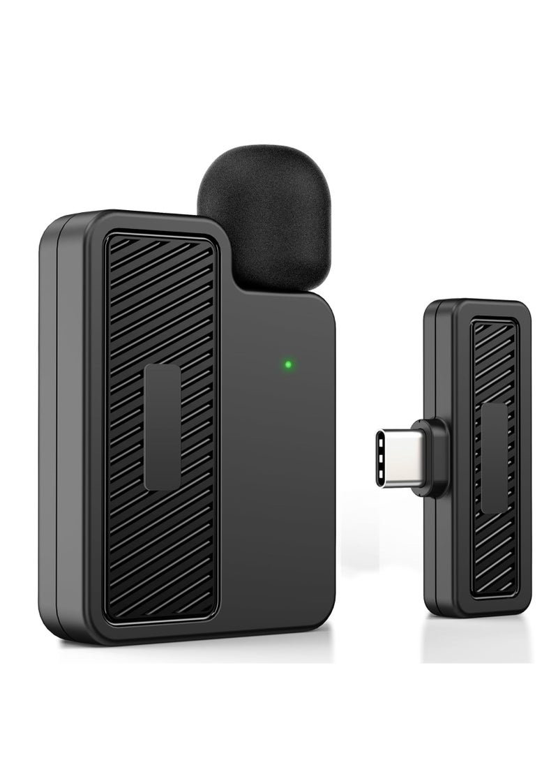KASTWAVE - Wireless Lavalier Microphone with Noise Cancellation, Wireless Microphone, 656 ft Range, 24-Hour Battery, Dual Channel, Compact Lapel Microphone Wireless for Video Recording, Game Live Streaming - Image 1