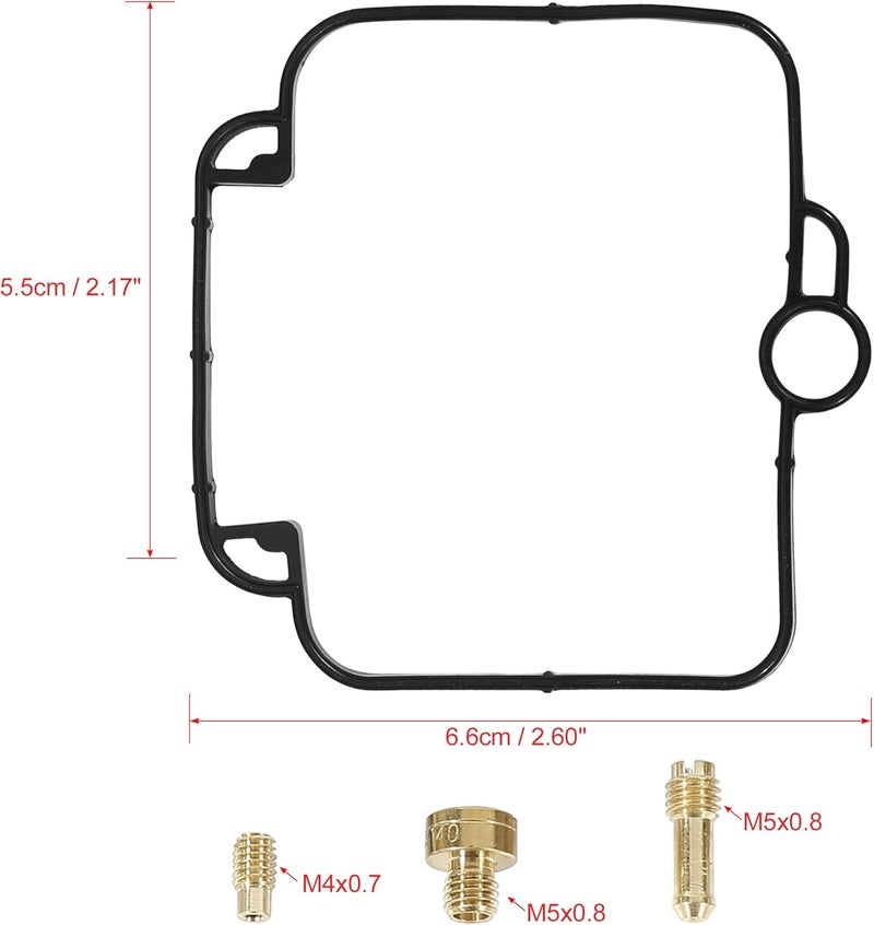 F FIERCE CYCLE Carburetor Repair Set for Polaris Sportsman 500 - Image 3