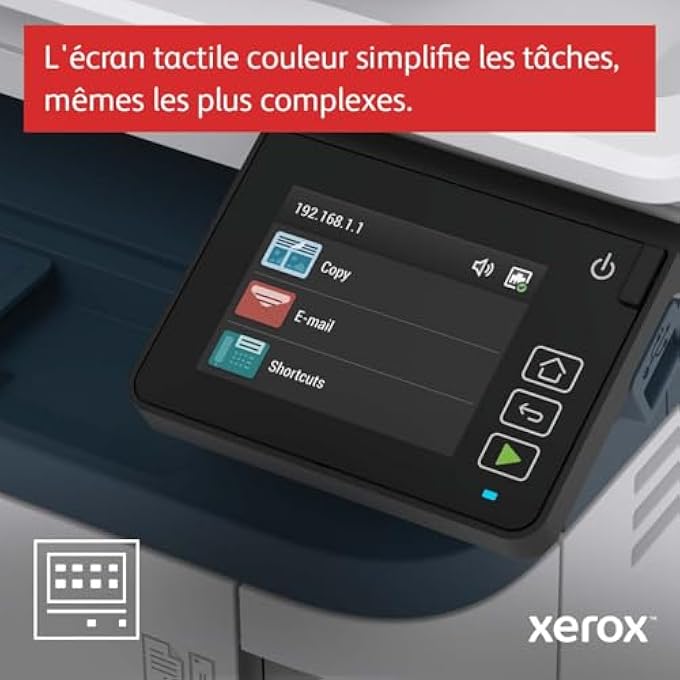 xerox ب315 طابعة متعددة الوظائف لاسلكية بالأبيض والأسود (مونو) بسرعة 40 صفحة في الدقيقة مع طباعة مزدوجة - طباعة/مسح/نسخ/فاكس - Image 3