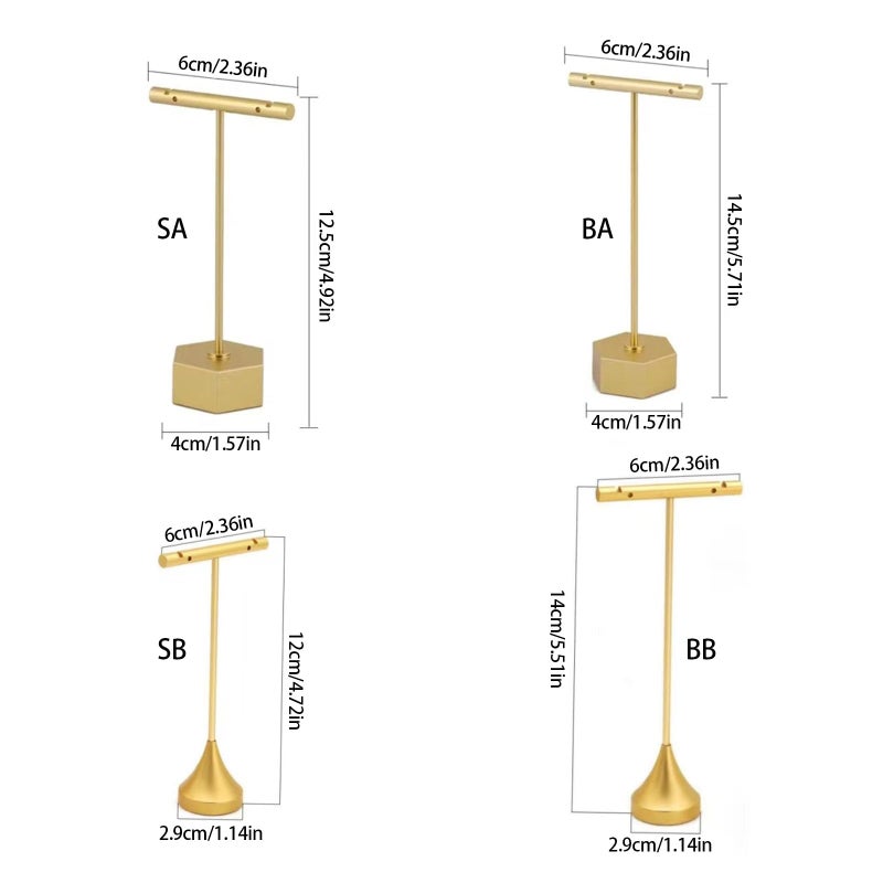 Big A Earring Jewelry Stand Organizer Holder Necklace Storage Rack Display for Fashion Accessories - Image 4