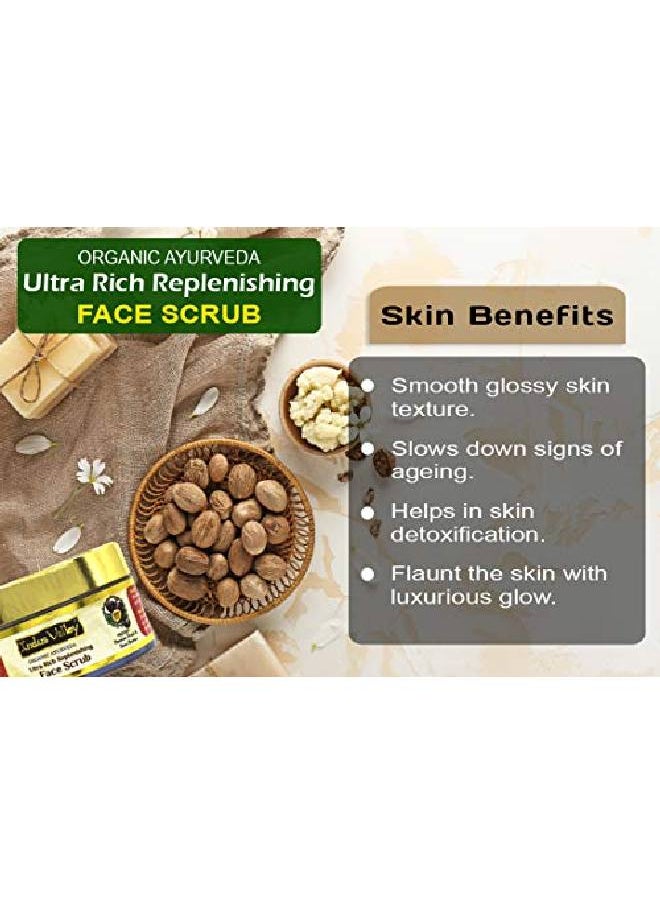 Indus Valley Ultra Rich Replenishing Shea Butter Fruit Face Scrub (50Ml)  - Image 5