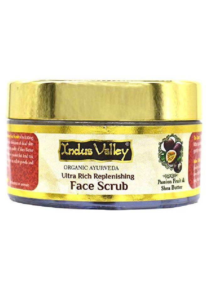 Indus Valley Ultra Rich Replenishing Shea Butter Fruit Face Scrub (50Ml)  - Image 2