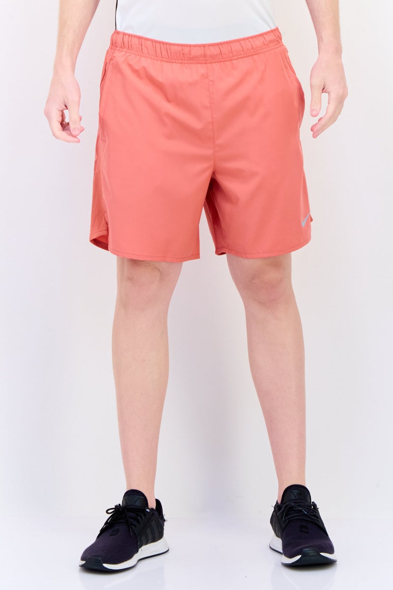 Nike Men Standard Fit 7 Inseam Training Shorts, Dark Peach  - Image 1