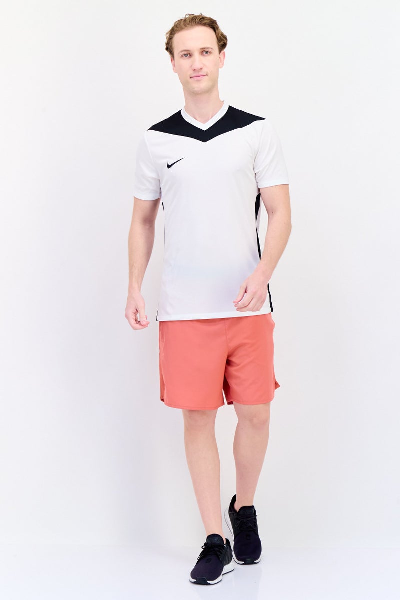Nike Men Standard Fit 7 Inseam Training Shorts, Dark Peach  - Image 4