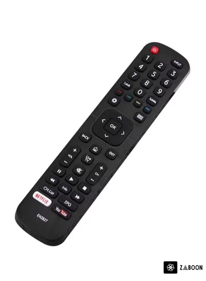 Zaboon Remote Control Replacement And Backup Accessory For Hisense Television Black