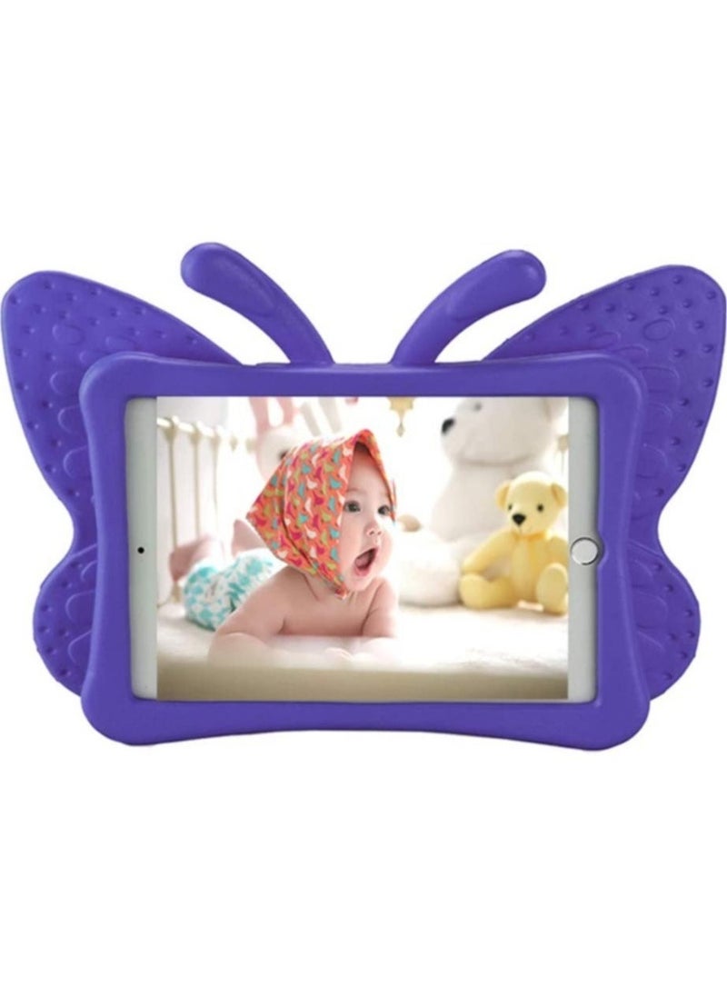 IAF iPad 9th 8th 7th Generation Case Kids Girls, Cute Butterfly Shockproof EVA Foam Super Protection Stand Cover for iPad 2021 2020 2019 10.2" and iPad Air 3 Pro 10.5" - Image 2