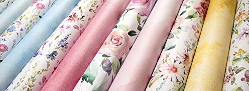 CRAFT CONSORTIUM LTD Craft CON PAPRPAD 6", Bloom & Wild, 20 Designs - Image 3