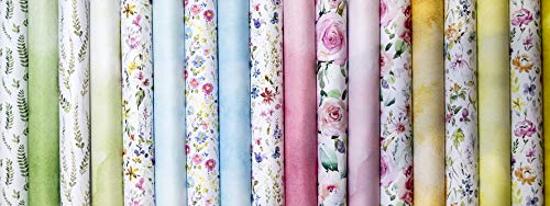 CRAFT CONSORTIUM LTD Craft CON PAPRPAD 6", Bloom & Wild, 20 Designs - Image 4
