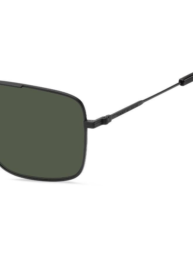 TOMMY HILFIGER Men's UV Protection Sunglasses Th 2110/S Black 46.9 - Lens Size: 59 Mm - Image 4