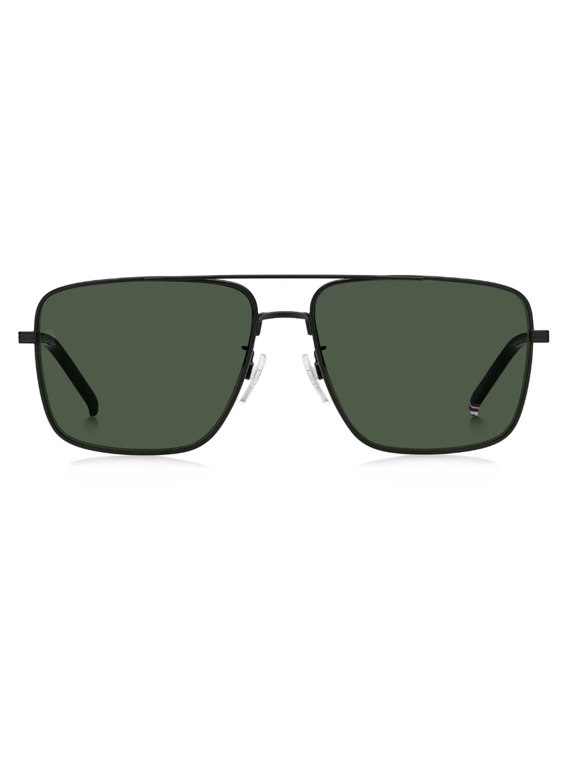 تومي هيلفيغر Men's UV Protection Sunglasses Th 2110/S Black 46.9 - Lens Size: 59 Mm