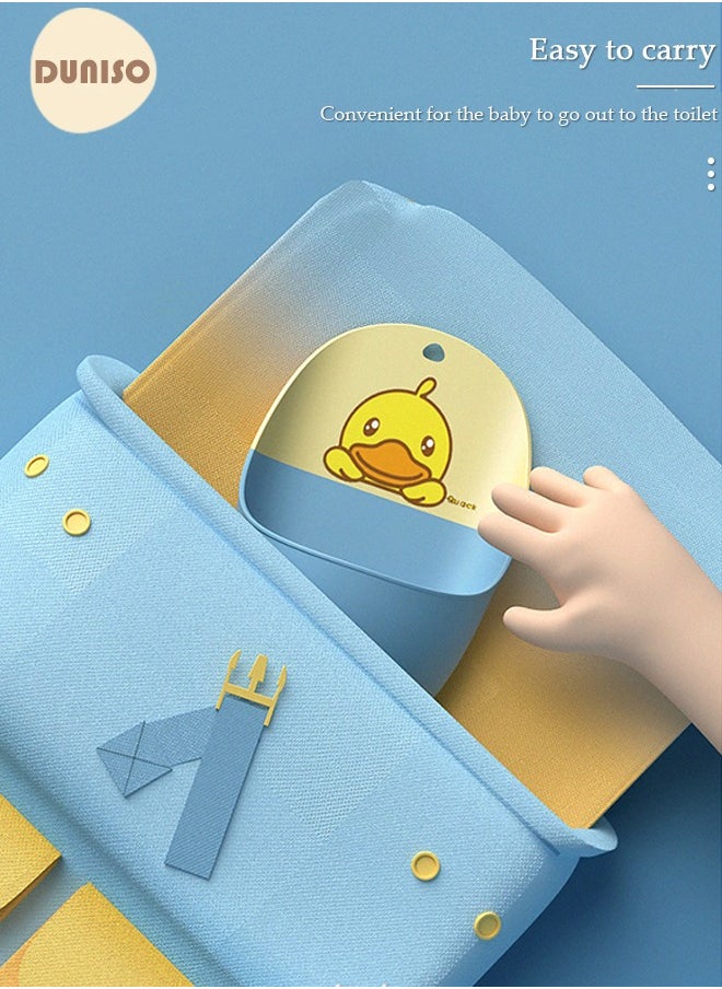 DUNISO - Wall Mounted Baby Training Urinal, Portable Potty for Boys Urinal Potty Pee Training Tool for Boy Pee Guard for Indoor Outdoor Bedroom Bathroom - Image 1