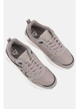 RBX Men Lace Up Training Shoes, Grey Combo  - Image 2