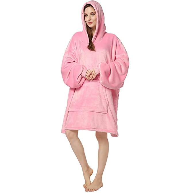Apidian Womens Blanket Hoodie Soft Fleece One Size Fits Most