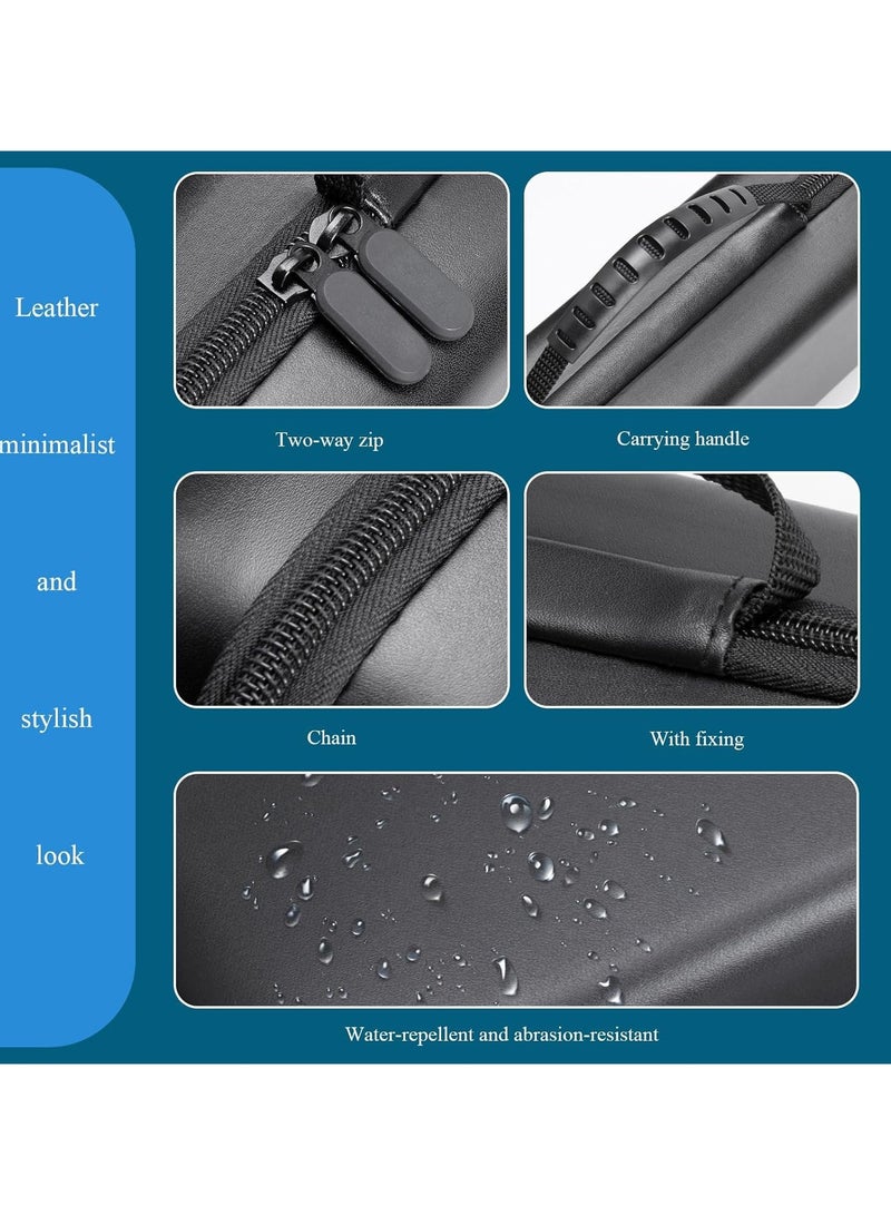 Carrying Case for MSI Claw, Travel Organizer Compatible with MSI Claw A1M 7 2024, EVA Hard Shell Carrying Case with Built-in Mesh Pocket - Image 4