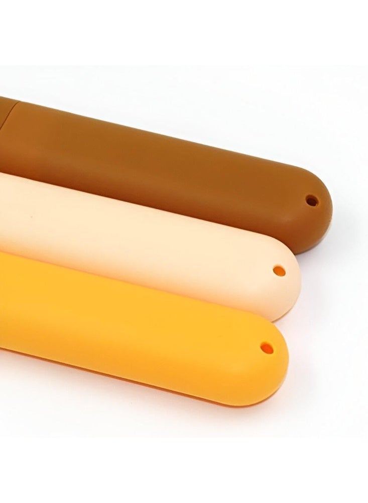 Rilakkuma 2 Pack Toothbrush Travel Case Portable Toothbrush Holder Cover – Ventilated Toothbrush Storage Box Protective Travel Toothbrush Case for Camping Travel School Business Trip Home Bathroom Organizer - Image 5