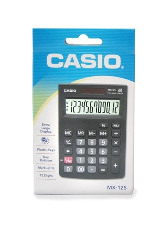 CASIO Wide H Series 14-Digits Desktop Calculator Grey/Black - Image 2