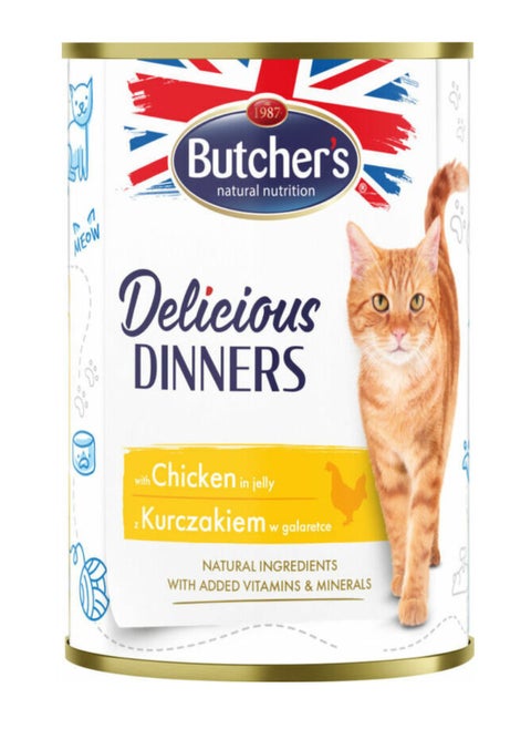 Cat Adult Wet Food Chicken in Jelly 400g