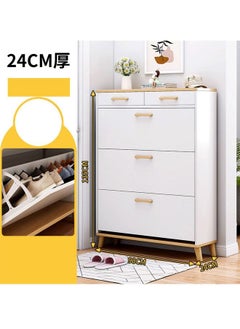 NKX Wooden Large Capacity Storage Shoe Cabinet Rack  - Image 2