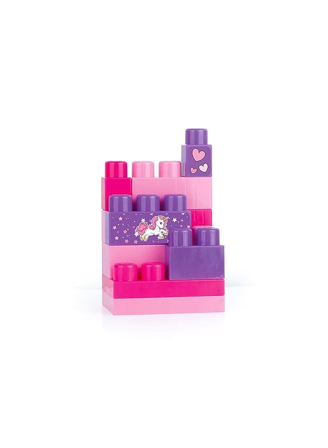 Dolu Unicorn Jumblocks Carry Bag 70 Pcs With Wheels Building Toys For Kids For Ages 1+ Years Old - Image 5