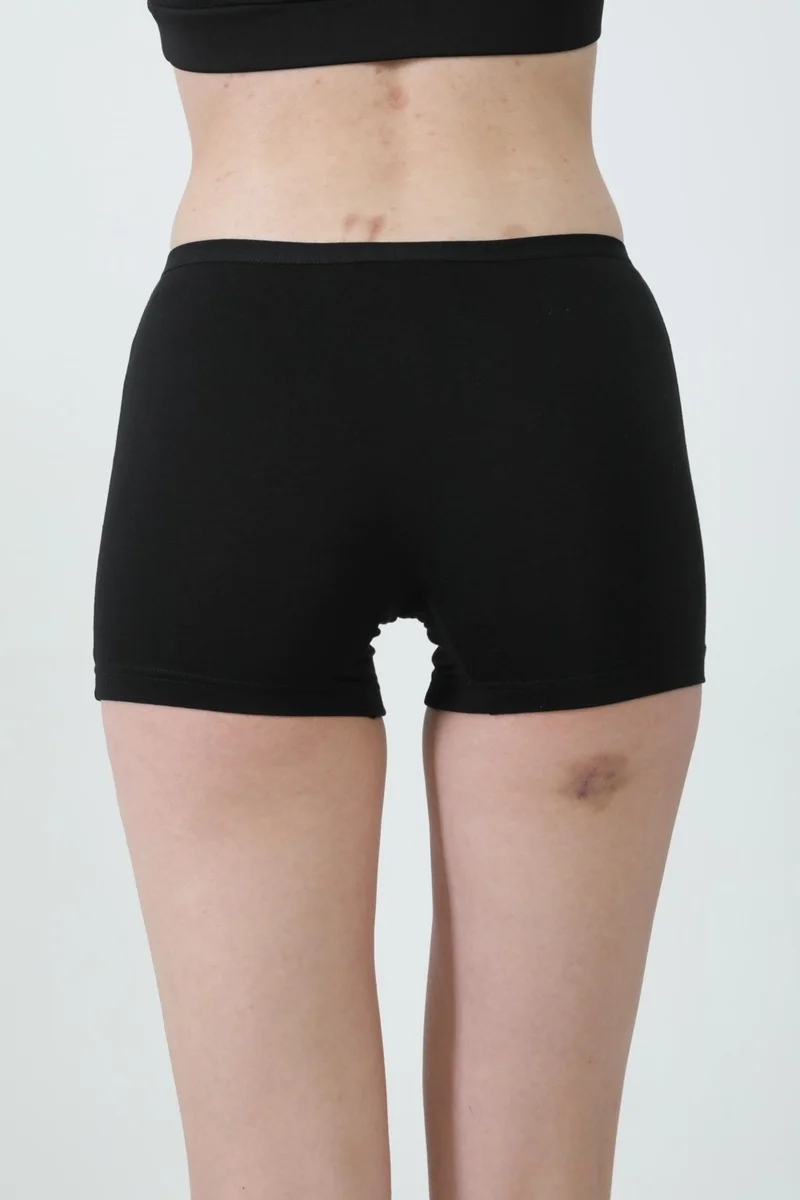 Arma Yıldız 3-Pack Women's Mixed Color Boxer Shorts Cotton Lycra