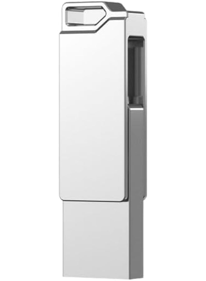 HIKSEMI HIKSEMI 64GB USB 3.2 Dual Drive Type-A/Type-C Upto 150MB/s Silver -SYNC | HS-USB-E327C 64G U3 Silver | - Image 3