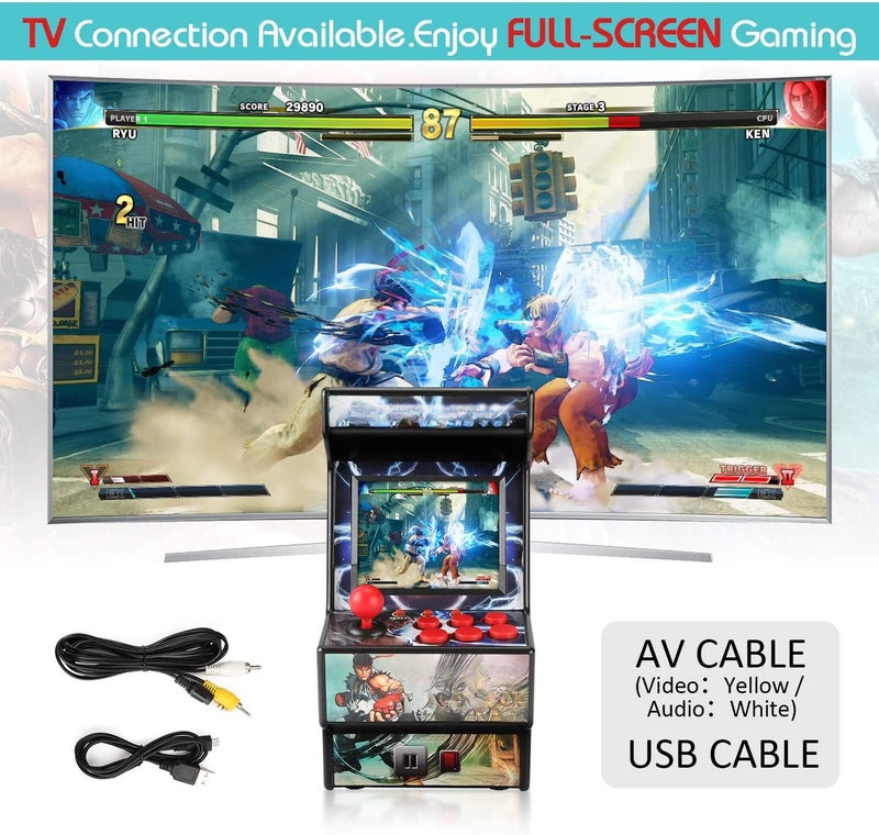 Mini Arcade Game Machine 156 Classic Handheld Games Portable Machine for Kids&Adults with 2.8" Eye-Protected Colorful Screen - Image 5