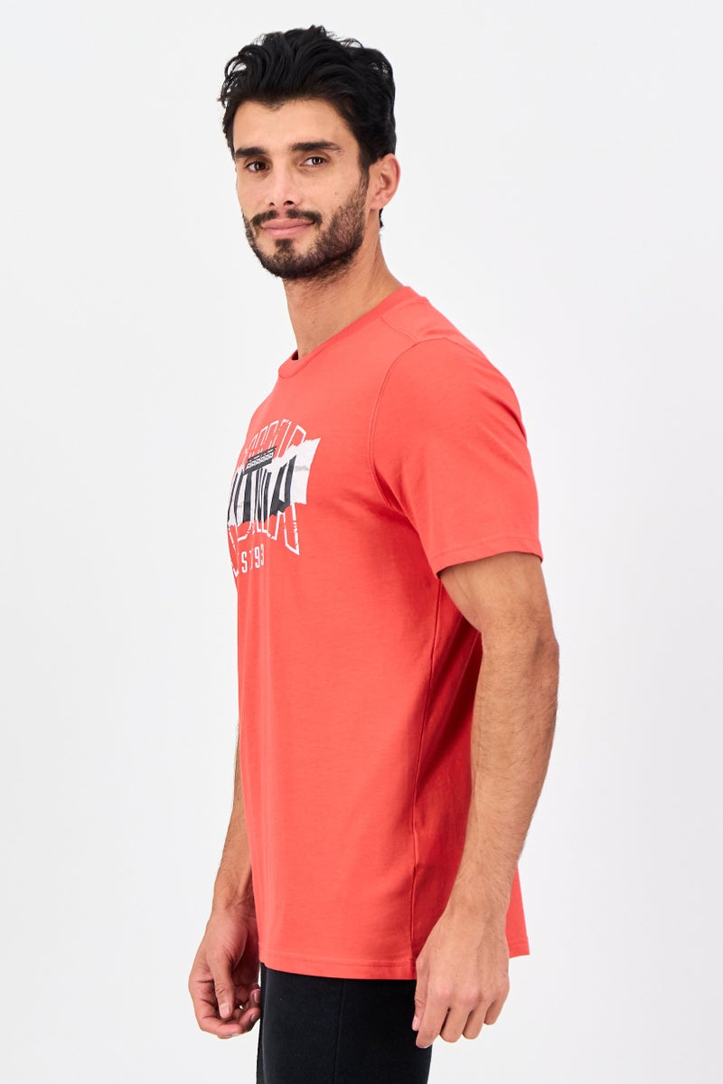 PUMA Men Sportswear Fit Short Sleeve Outdoor T-Shirt, Red - Image 2