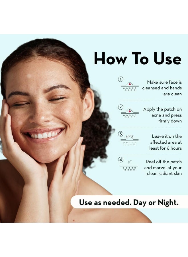 LE GUSHE K-BEAUTY Pimple Patches for Face (132 dots) - Hydrocolloid Acne Patch for Zits and Blemishes - Invisible Blemish Patches | Spot Cover Stickers for Glowing Skin | Korean Skin Care - Image 5