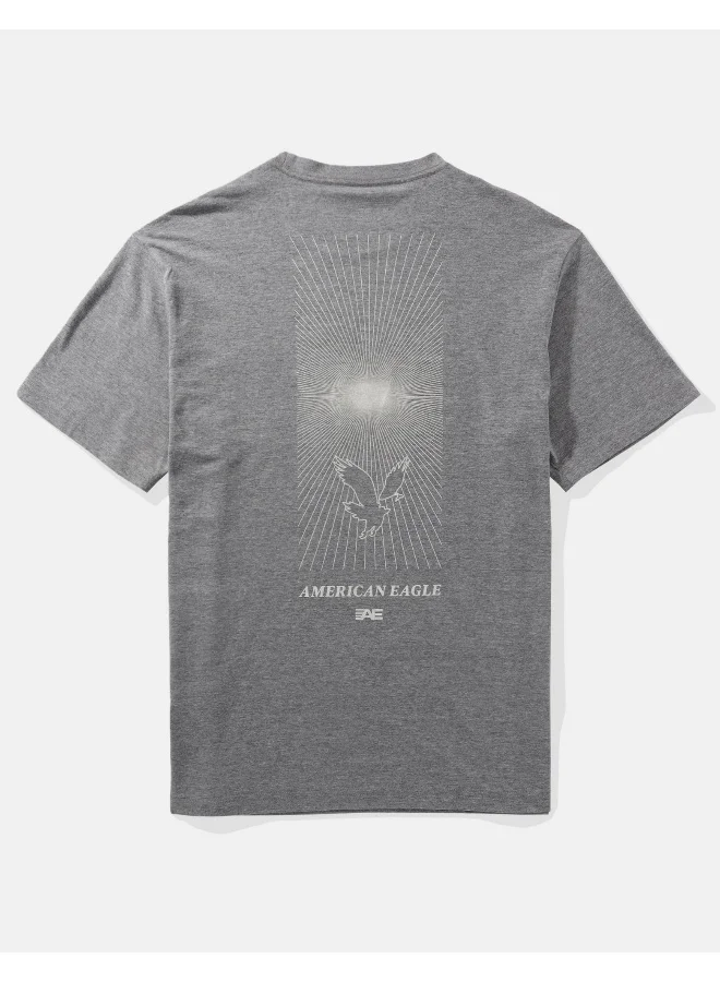 American Eagle Graphic Crew Neck T-Shirt