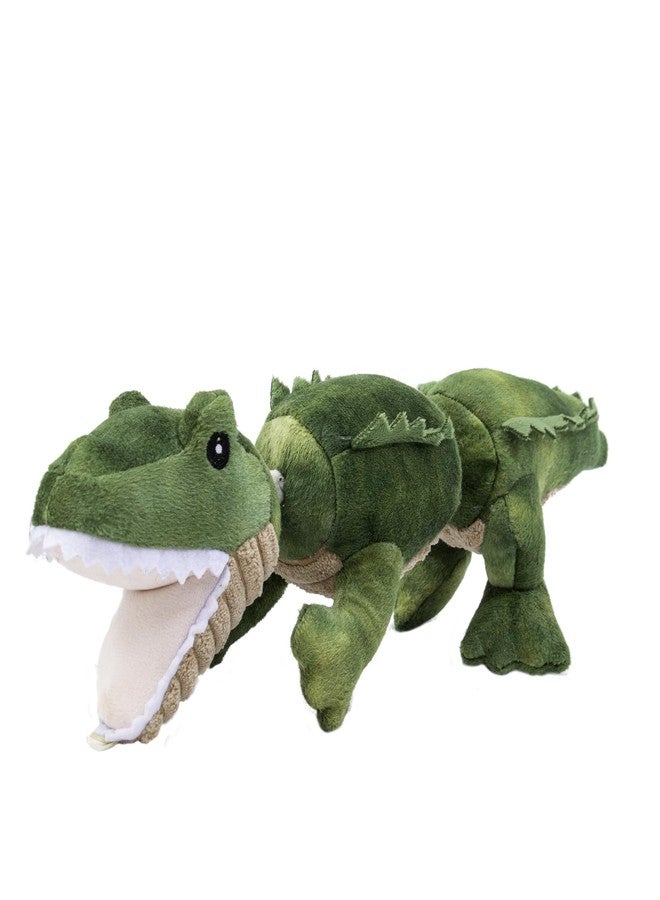 Tall Tails Gator Jointed Shake Play Plush Rope Toys for Dogs - Image 1