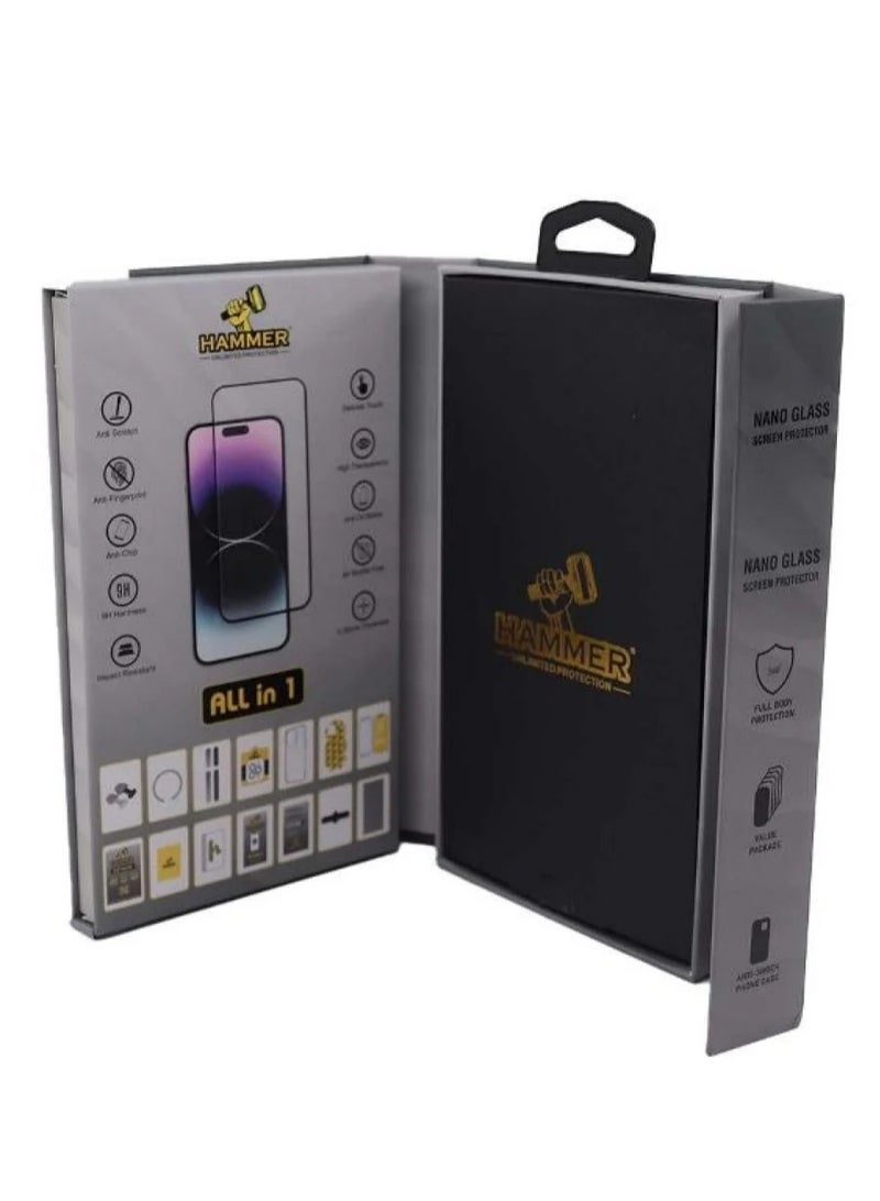 Hammer package for iPhone 14, a 14-in-1 full protection case to give the phone a beautiful look with maximum safety and elegance - Image 5