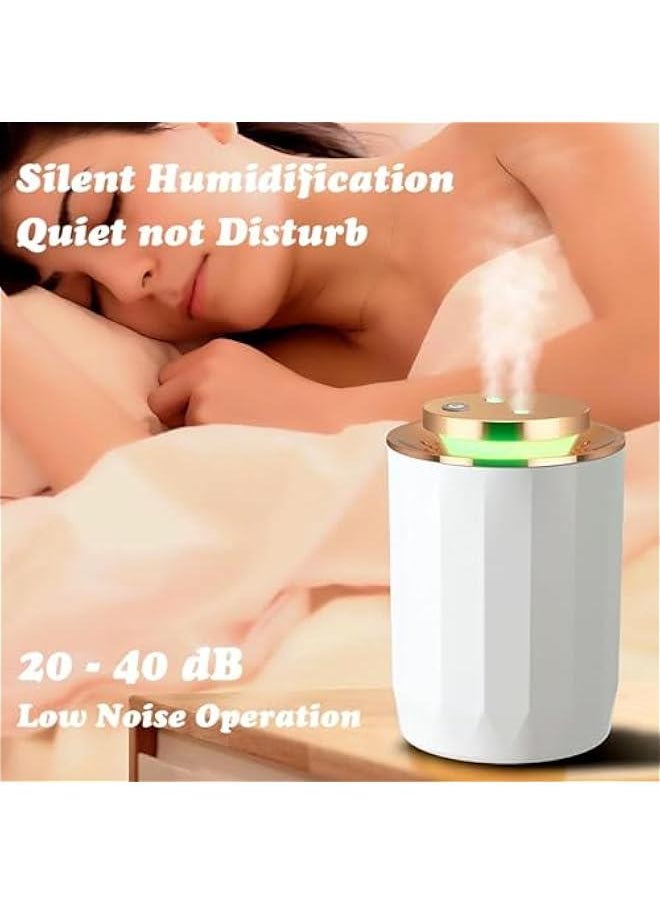 Air Humidifier 2.2L Ultrasonic Humidifiers Aroma Diffuser with 7 Colors LED Night LightsUSB port Double Nozzle 3 Mode Auto ShutOff Quiet Humidifier for Home Office Bedroom White - pzsku/Z61CB47D55EF6BE11CC66Z/45/_/1728116010/e9191c8c-0323-42f9-a3e6-508cf26a4b7c