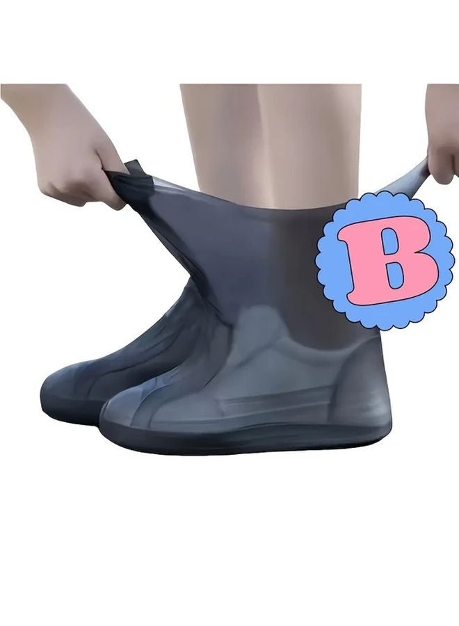 Creamy White Waterproof Slip Resistant Outdoor Shoe Covers One Size 34 45 - Image 4