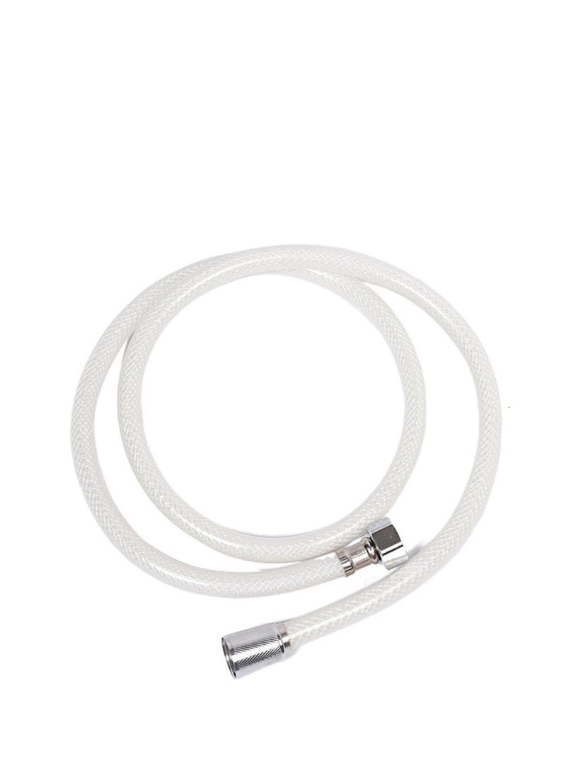 Wall-Mounted Shower Mixer Faucet Set with Handheld Shower Head & Waterfall Flow | Modern Chrome Silver Finish | Rust-Proof Easy-Install Bathroom Faucet Kit for Home & Hotel (Faucet + Hose + Shower Head) - Image 5