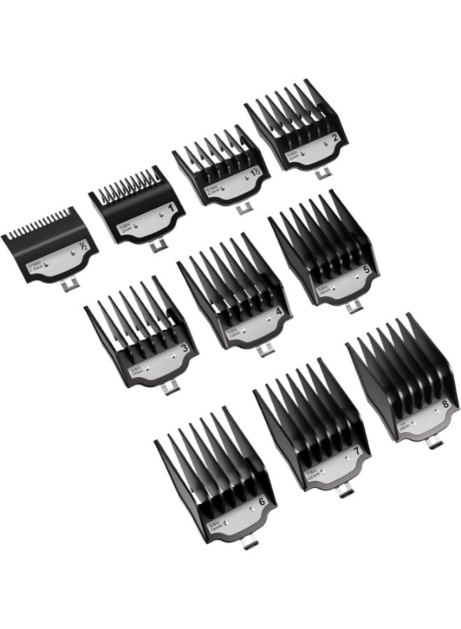 CR8GR8 Professional for Wahl Clipper Guards Set 10 Pcs Coded Cutting Guides 3170400 116 to 1 Compatible with All Wahl Clippers - Image 2