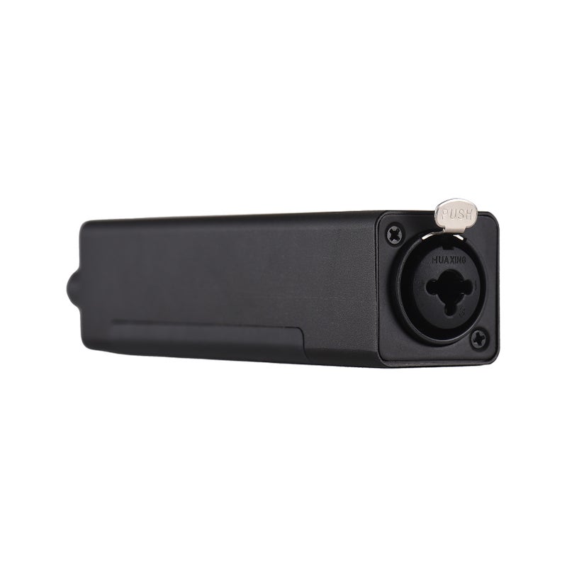 Headphone Amplifier Black High Power 3.5mm Output - Versatile XLR 1/4" Input Precise Volume Control Portable Headphone Amp for Professional Performances Practice Sessions - Image 4