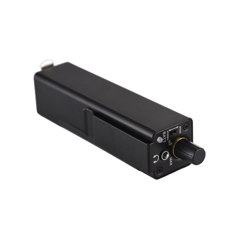 Headphone Amplifier Black High Power 3.5mm Output - Versatile XLR 1/4" Input Precise Volume Control Portable Headphone Amp for Professional Performances Practice Sessions - Image 5