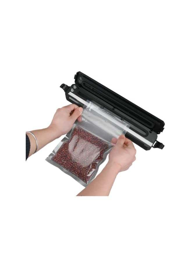 Raxoom Food Vacuum Sealer, 10 Transparent Sealing Bags, Easy To Clean, Automatic Sealing Machine, Domestic Foods Preservative, Vacuum Sealer - Image 2