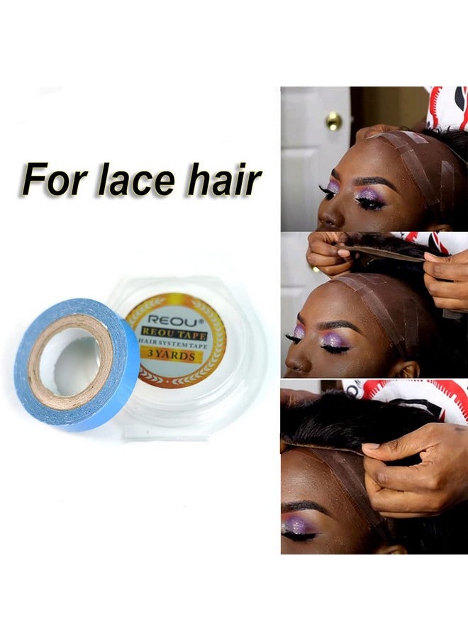 ريو شريط رول نظام لوصلات الشعر، شريط شعر أمامي مزدوج الجوانب من Reou No Shine Bonding بطول 2/5 بوصة × 3 ياردات...  - Image 2