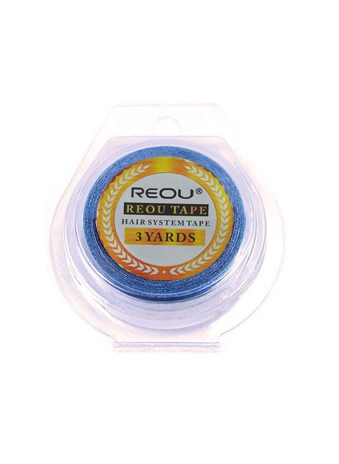 ريو شريط رول نظام لوصلات الشعر، شريط شعر أمامي مزدوج الجوانب من Reou No Shine Bonding بطول 2/5 بوصة × 3 ياردات...  - Image 1