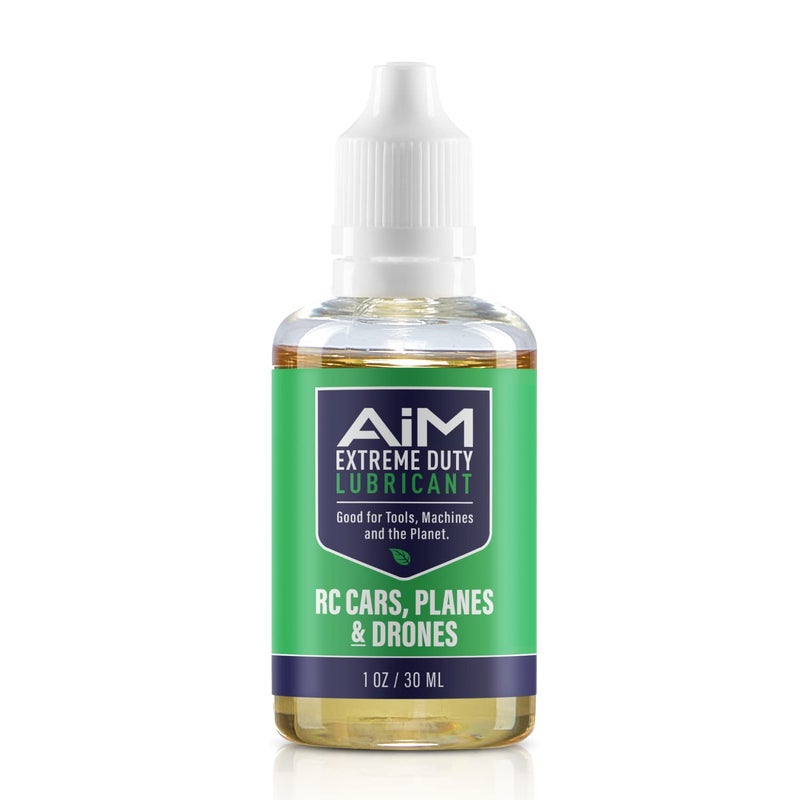 PlanetSafe Lubricants AiM RC Gear Grease 1oz Non Synthetic Lubricant Spray for RC Cars Planes Drones Reduce Friction Noise Odorless RC Oil RC Grease for High RPMs Made in The USA - Image 2