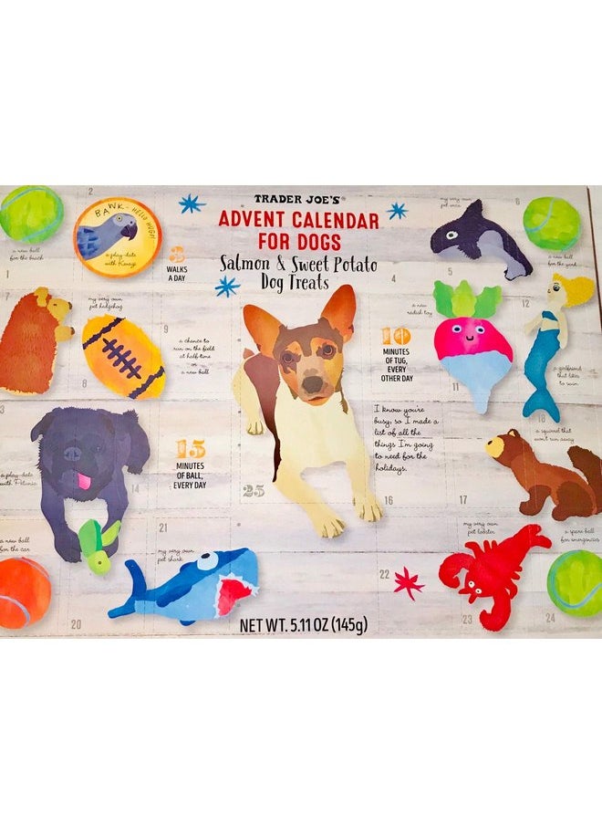 Trader Joe's Advent Calendar for Dogs with Treats- Holiday 2019-For Pets-Healthy - pzsku/Z61CBFD26144C96A90BFFZ/45/_/1737032142/443bb8a5-e688-4466-9e91-cf45124a734e