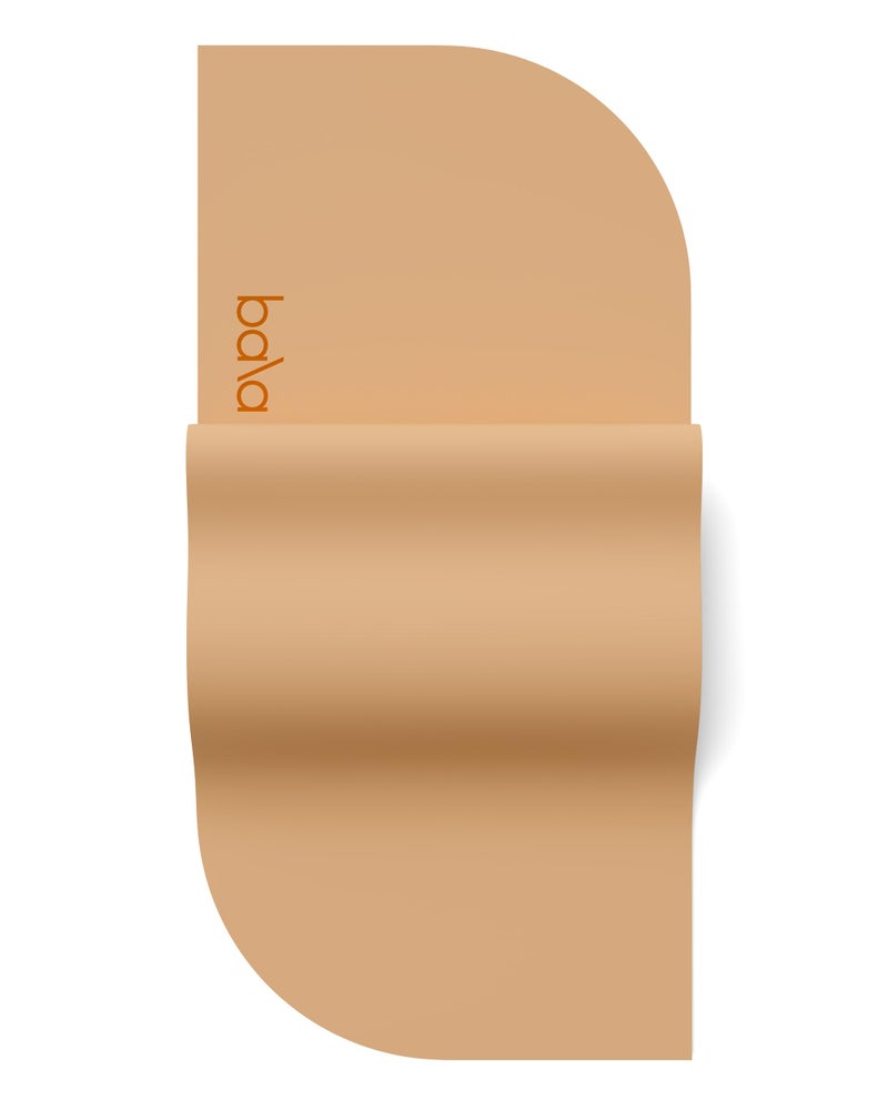 Bala Deco Yoga Mat for Home Gym, 5mm (Sand) - Non Slip Exercise Mat for Home Workout, Stretching, Pilates, Aerobics & Floor & Fitness Work Out - Outdoor or Indoor Exercise Equipment - Image 1