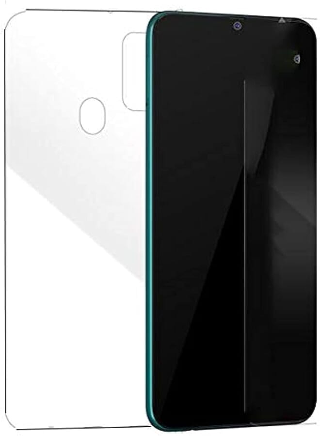 Back Screen Protector Gelatin Clear For Infinix note 7 Lite