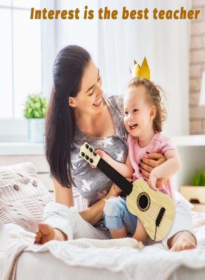 Blvochnnt Kids Toy Guitar 6 String,17 inch Mini Baby Guitar with Pick,Musical Instrument Educational Toy for Toddlers Beginner,Preschoolers - Image 4