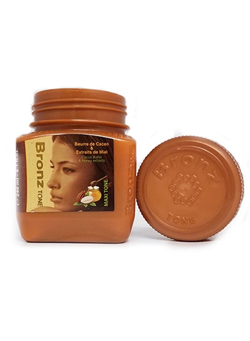Bronz Tone Cocoa Butter Maxi Tone Cream 125ml  - Image 1