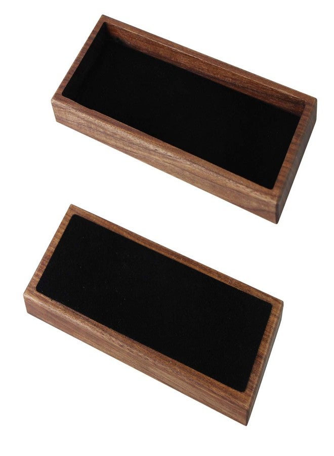 aufodara Wood Pen Tray Desktop Office Storage Box Coin Keys Holder - Image 4