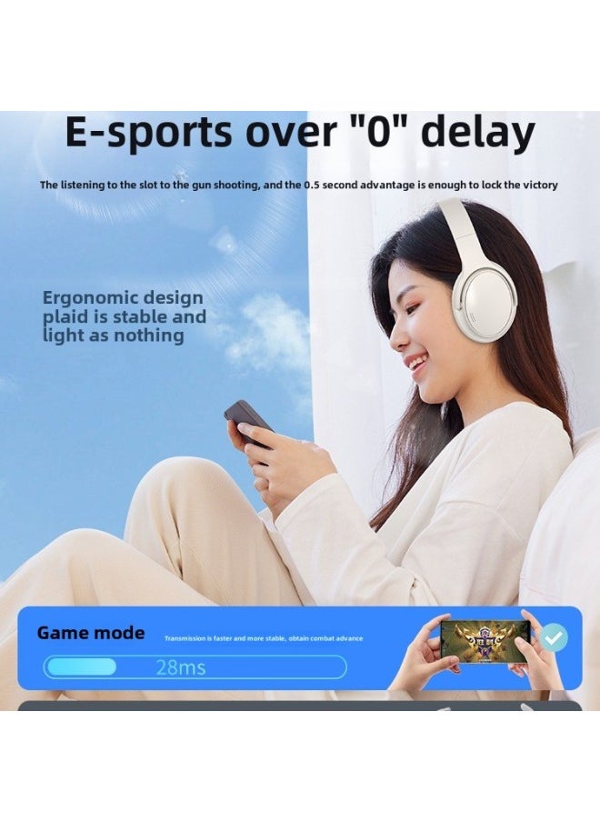 Generic - Game Sports Wireless Headset 0 Long Endurance Bluetooth Headset Noise Reduction 20 Computer Headset Hours Mobile Phone-Color:Official Standard Configuration-[iphone Apple Android Vivo Xiaomixiami Honor Oppo Lenovo Oneplus Iqoo Sony Samsung R - Image 1