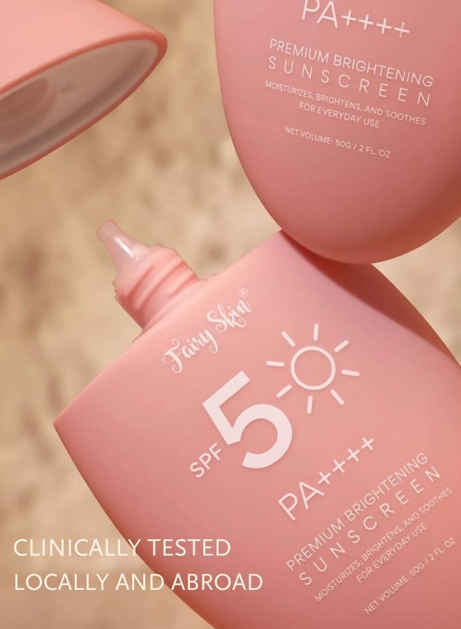 Fairy Skin Premium Brightening Sunscreen (SPF50) - Image 3