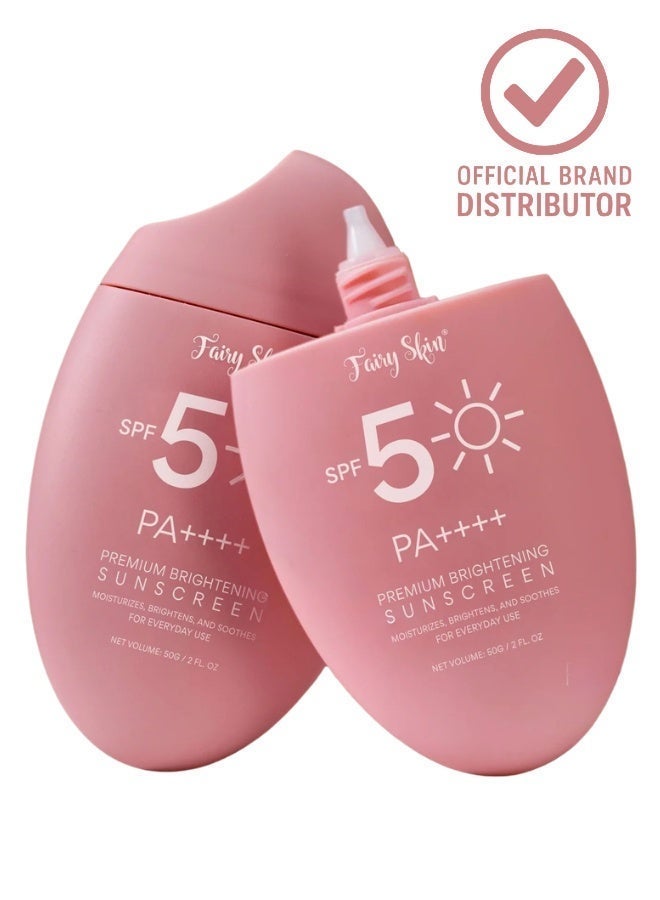 Fairy Skin Premium Brightening Sunscreen (SPF50) - Image 1